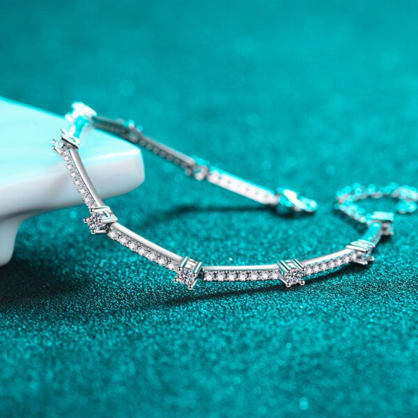 Moissanite Diamond Bracelet - Image 4